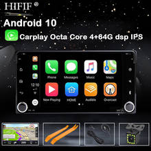 Radio con GPS para coche, reproductor multimedia con Android 10, 2 din, wifi, BT, 7 pulgadas, para Toyota Camry/Vios/Corolla/Altis/4500, 205mm x 104mm 2024 - compra barato