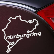 Empireying 3 tamanho 8 cores ao ar livre esporte de corrida estrada nurburgring emocionante arte carro adesivo morcycle porta parede decalque do vinil presentes 2024 - compre barato