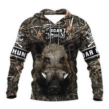 Tessffel Animal Bow Bear Hunter Hunting Camo Tracksuit Harajuku NewFashion Unisex 3DPrint Sweatshirts/Hoodies/zipper/Jacket A-4 2024 - buy cheap