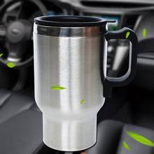 12V 500ml Stainless Steel Vehicle Heating Cup Thermal  Bottle Thermostat Coffee Water Mug Heater Car Electrical Appliances 2024 - buy cheap