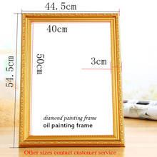 DIY Frame Painting By Numbers outer Frame 40x50cm Combination Unique Gift Wall Art Picture Artworks painting frame Home Decor 2024 - buy cheap