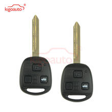 Denso(not Valeo) Kigoauto 2pcs Remote key 3 button TOY47  434mhz 4D70 for Toyota Avensis 2004 2005 2006 2007 2008 2009 2024 - buy cheap