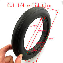 Lightning Delivery 8 inch wheels 8x1 1/4 electric scooter solid tire 8*1 1/4 solid 200*45 non inflation solid tire 20x45 wheel 2024 - buy cheap
