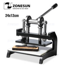 ZONESUN DM-2412N Leather Die Cutting Machine Handmade Earring Die Cuts Pressing Machine For Punching Clicker Die Steel Rule Die 2024 - buy cheap