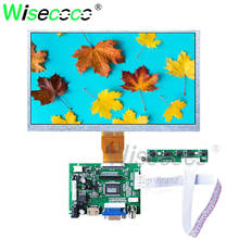 Wisecoco-marco de fotos digital para reproductor de DVD portátil, pantalla lcd antideslumbrante de 9 pulgadas y 50 pines, 800x480, con placa controladora vga, AT090TN12 2024 - compra barato