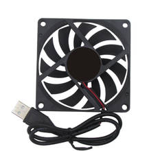 Cooler para roteador, suporte com ventilador e esfriador de tv, usb 5v, 80mm 2024 - compre barato