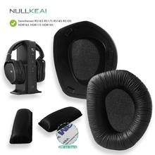 NULLKEAI-piezas de repuesto para Sennheiser RS165, RS175, RS185, HDR165, HDR175, HDR185, RS195, almohadillas para los oídos, parachoques, diadema, orejera 2024 - compra barato