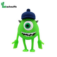 Monsters University Mike James USB Flash Drive lovely cartoon pendrive 4GB/16GB/32GB/64GB special gift memory stick usb disk 2024 - buy cheap