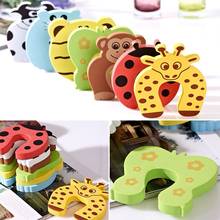 5pcs Baby Child Proofing Door Stoppers Finger Safety Guard Noise Prevention Anti-pinch Random Color Kids Safety protectors 2024 - buy cheap