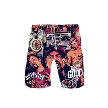 Notorious B.I.G. 3D Board Shorts Trunks Summer Beach Swiming Shorts Men Hip Hop Biggie Smalls Rapper Short Pants Beach clothes 2024 - buy cheap