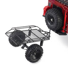 RS-RC Metal Leaf Spring Trailer Car for 1/10 Scale RC Crawler Car Axial SCX10 90046 Traxxas TRX4 TRX6 Tamiya Redcat 2024 - buy cheap