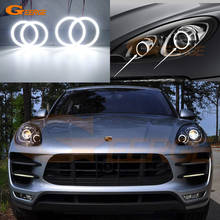 For Porsche Macan 95B 2014 2015 2016 xenon headlight Ultra bright SMD LED Angel Eyes halo rings kit Day Light Car styling 2024 - buy cheap