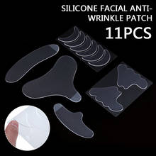 11pcs Skin Pads Anti Wrinkle Patches Chest Face Forehead Neck Eye Sticker Silicone Reusable Patch Agless Facial Patch 2024 - buy cheap