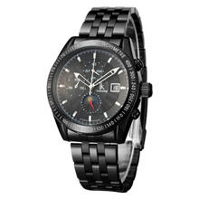 IK Colouring Watches Men Mechanical Watches Black Steel Automatic Watches Men Sapphire Wrist Watch Male Waterproof Reloj Hombre 2024 - buy cheap