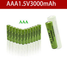 New AAA Rechargeable Battery 1.5V 3000mah Alkaline Batteries for Remote Control Electronic toys LED light Shaver Radio 2024 - buy cheap