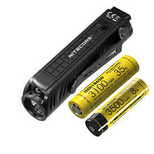 Nitecore lanterna tática xhp35, luz de led hd p18 com feixe de luz 1800 lúmens, tocha para atividades ao ar livre, aplicação de lei, pesquisa, 182 metros 2024 - compre barato