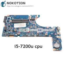 NOKOTION For HP ProBook 450 G4 470 G4 Series Laptop Motherboard I5-7200U CPU 907703-601 907703-501 907703-001 DA0X83MB6H0 2024 - buy cheap