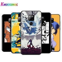 Funda de teléfono de chica de Anime mech para Huawei Y9A Y8P 2020 Y8S Y7A Y9 Y7P Y5P Y9 Y7 Y6 Y5 Prime Pro 2019 2018 2017, color negro 2024 - compra barato