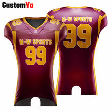 M-W спортивная одежда новый дизайн тренировочный Футбол Джерси Американский футбол Джерси 2024 - купить недорого