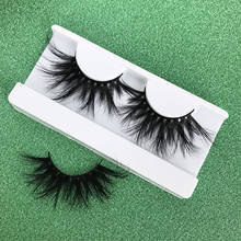 Mikiwi 25mm Long 3D mink lashes E02 extra length fluffy mink eyelashes Big dramatic volumn eyelashes strip thick false eyelash 2024 - buy cheap