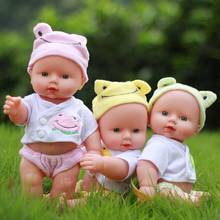 30CM Baby Reborn Dolls Vinyl Toys For Girls Sleeping Accompany Doll Reborn Beautiful Small Doll Birthday Present 2024 - buy cheap
