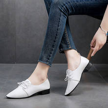 2020 Spring and Autumn New Women's Lace-up Shoes Korean Version of Single Shoes  Wild Pointed Women's Shoes 2024 - buy cheap