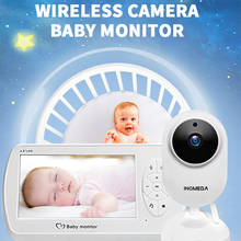 Babyfoon-Monitor de bebé inalámbrico con pantalla de 4,3 pulgadas, cámara de seguridad de 1080P, Monitor de temperatura de 2MP, visión nocturna 2024 - compra barato