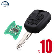 10PCS* For Peugeot 206 306 405 Transponder Key with PCB Battery with ID:46 chip 433MHZ 2024 - buy cheap