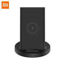 Xiaomi-carregador de celular sem fio 20w, vertical, carregamento rápido, horizontal, carga rápida, para iphone, xiaomi mi 10 pro, mix 2s 2024 - compre barato