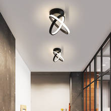 Luminária de teto estilo nórdico, luz de led redonda para varanda, corredor e corredores 2024 - compre barato