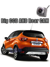 For Renault Captur 2013~2019 Car Big CCD Rear Camera Reversing Super Night View AHD 720 1080 WaterPoof Back CAM 2024 - buy cheap