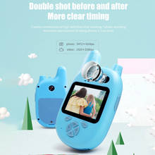 Minicámara Digital de vídeo inteligente para niños, juguete de fotografía de alta definición, Walkie Talkie, regalo de cumpleaños 2024 - compra barato