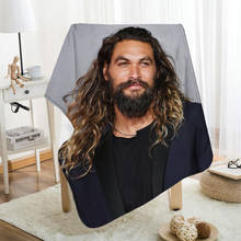 Musife Custom Jason Momoa Flannel Blanket Design Your own Blanket Flannel Blankets for Sofa DIY Dropshipping 2024 - buy cheap