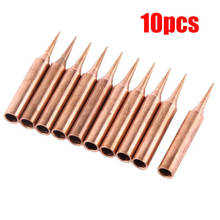 10Pcs Soldering Iron Tips Copper Solder Screwdriver Iron Tips Soldering Welding Head 900M-T-I Lead Free 2024 - buy cheap