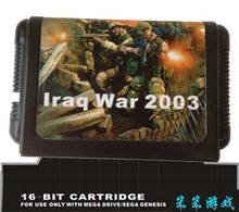 Iraq War 2003 - 16 bit MD Games Cartridge For MegaDrive Genesis console 2024 - buy cheap