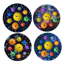 Planet Finger Push Bubble Decompression Squeeze Toys Children Educational Toys Anti-Stress Stress Reliever Toy for Kids Adult 2024 - купить недорого
