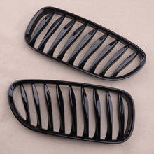 1 Pair 51137051958 Car Glossy Black Front Kidney Grilles Plastic fit for BMW Z4 E85 E86 Coupe 2DR 2003 2004 2005 2006 2007 2008 2024 - buy cheap