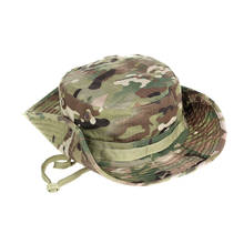 Тактическая Кепка Boonie, армейская Кепка для рыбаков, военная тренировочная Солнцезащитная шляпа для спорта на открытом воздухе, камуфляжная кепка для рыбалки, походов, охоты 2024 - купить недорого