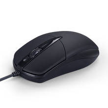 Mouse usb universal com fio, mouse ótico de 1200dpi para escritório e casa, para pc e notebook, cabo de 1.3m 2024 - compre barato