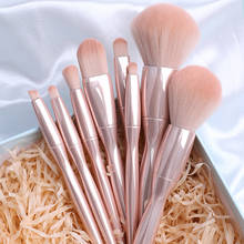 S'AGAPO 8PCS Professional Makeup Brushes Set ABS handle Foundation Eyeshadow Eyebrow Concealer Blush Face beauty Makeup tools 2024 - buy cheap
