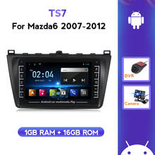 Автомобильный мультимедийный стереоплеер для Mazda 6 2007-2012 Система Android IPS экран Поддержка Bluetooth телефон и музыка wi-fi Carplay 2024 - купить недорого
