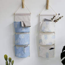 3 Pockets Wall Door Wardrobe Hanging Bag Pouch Hanging Organizer Kitchen Bathroom Sundries Storage Bag Closet Organizer Toy 2024 - buy cheap