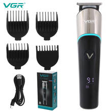 VGR Mini Electric Hair Clipper Rechargeable Cordless Hair Trimmer Low Noise Hair Cutting Beard Shaver Barber Portable Machine 2024 - buy cheap