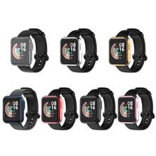 Película protetora para xiaomi mi watch lite, acessório de relógio inteligente ultrafino tpu para redmi watch 2024 - compre barato