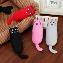 Funny Interactive Plush Toy Cat Grinding Catnip Toys Pet Kitten Chewing Toy Claws Thumb Bite Cat Mint For pet Teeth toys 2024 - buy cheap