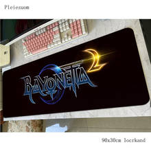 bayonetta mouse pad 90x30cm gaming mousepad anime Birthday office notbook desk mat Beautiful padmouse games pc gamer mats 2024 - buy cheap