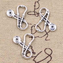 15pcs Charms Doctor Stethoscope 20x17mm Antique Silver Color Plated Pendants Making DIY Handmade Tibetan Finding Jewelry 2024 - buy cheap