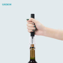 Red Wine Opener Electric Corkscrew Spin Bottle Opener Case Automatic Kitchen Tool Air Pressure Opener Stainless Steel Foil Cuter 2024 - buy cheap