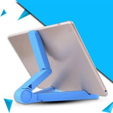 Dobrável tablet titular desktop grande suporte do telefone suporte de montagem ajustável para ipad tablet celular 7-10 Polegada 2024 - compre barato
