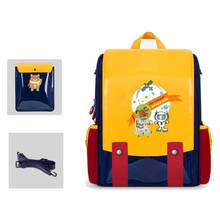 Mochila escolar ortopédica multifuncional, mochila escolar infantil de desenho animado para meninas, à prova d'água, para primário infantil de 1 a 3 anos 2024 - compre barato